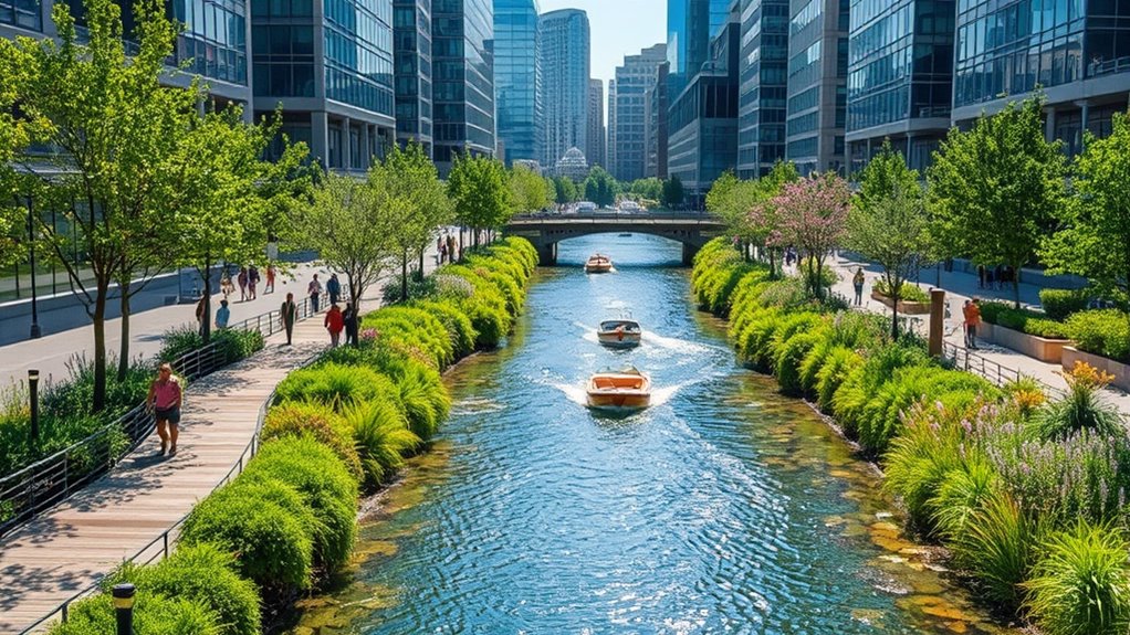 innovative integrated urban river revival