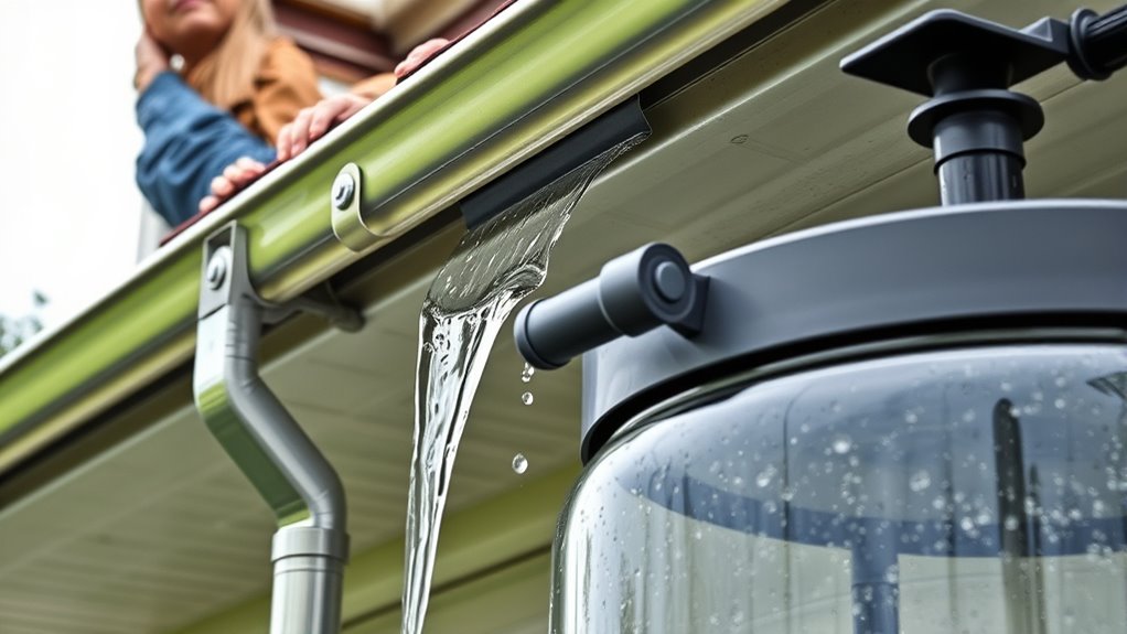 install gutters with proper slope