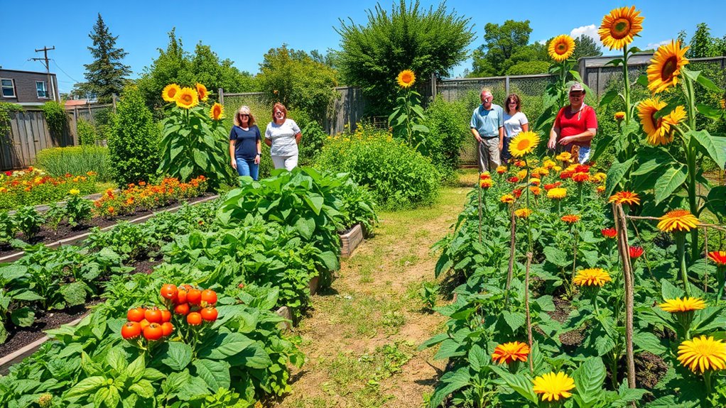 join community garden activities