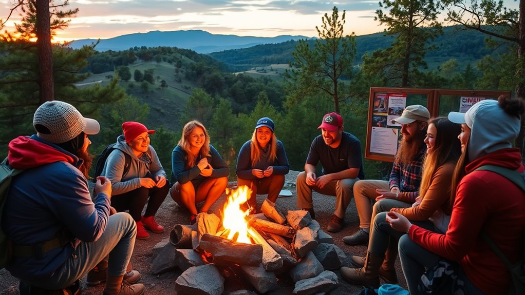 join local outdoor activities