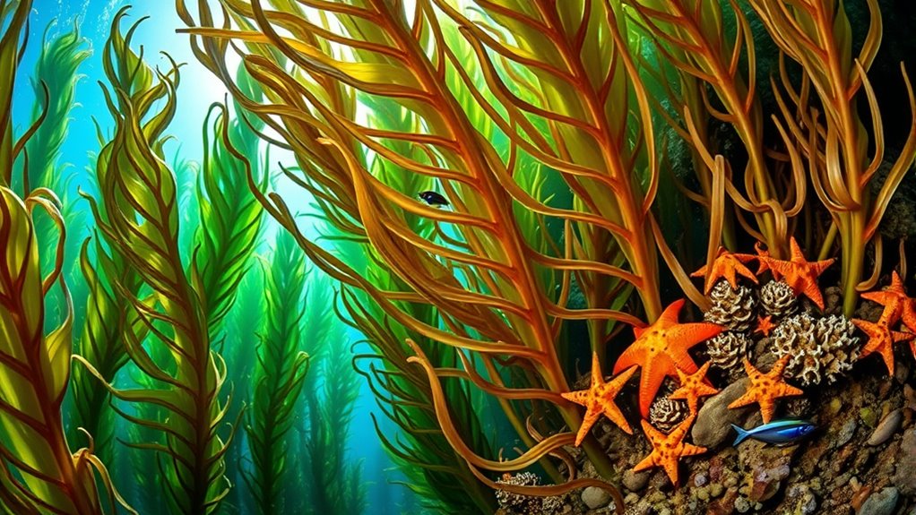 kelp forests structural complexity