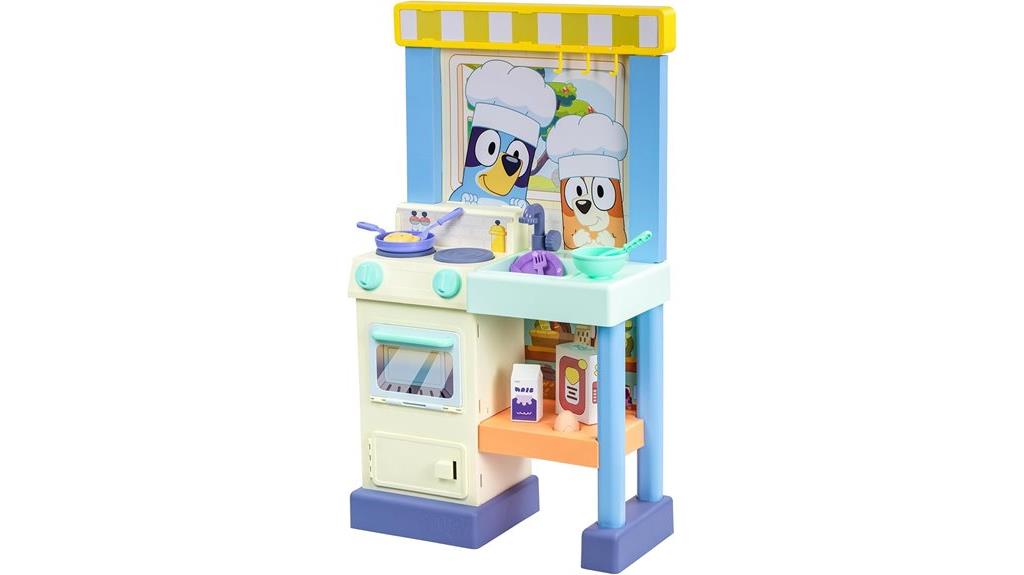 kids bluey kitchen play