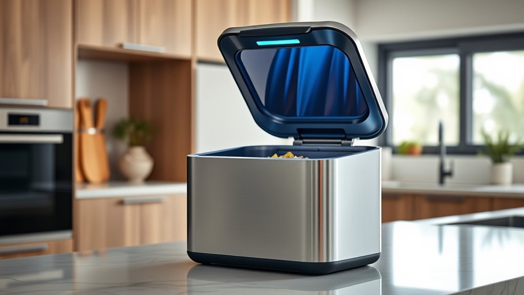 kitchen compost bin features