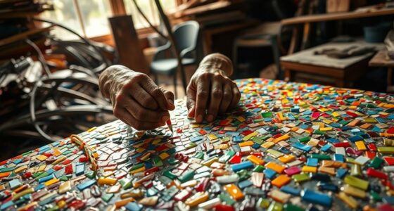 landfill waste becomes stylish furniture