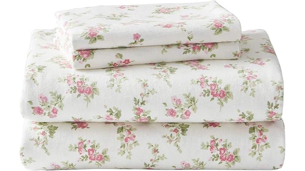 laura ashley flannel sheets