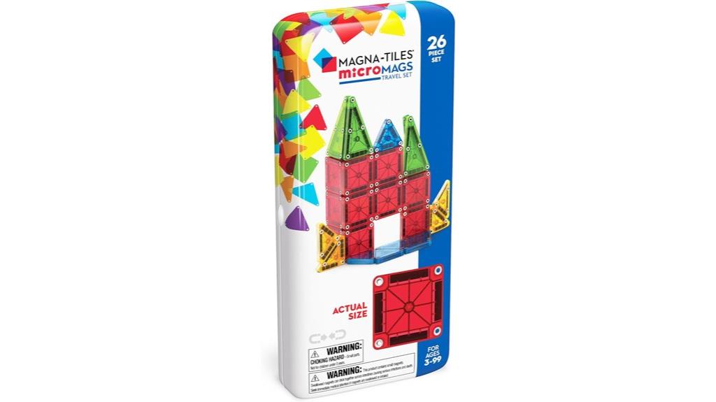 magna tiles travel building set