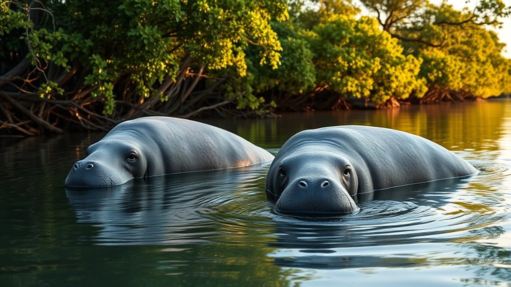 manatee distribution and management