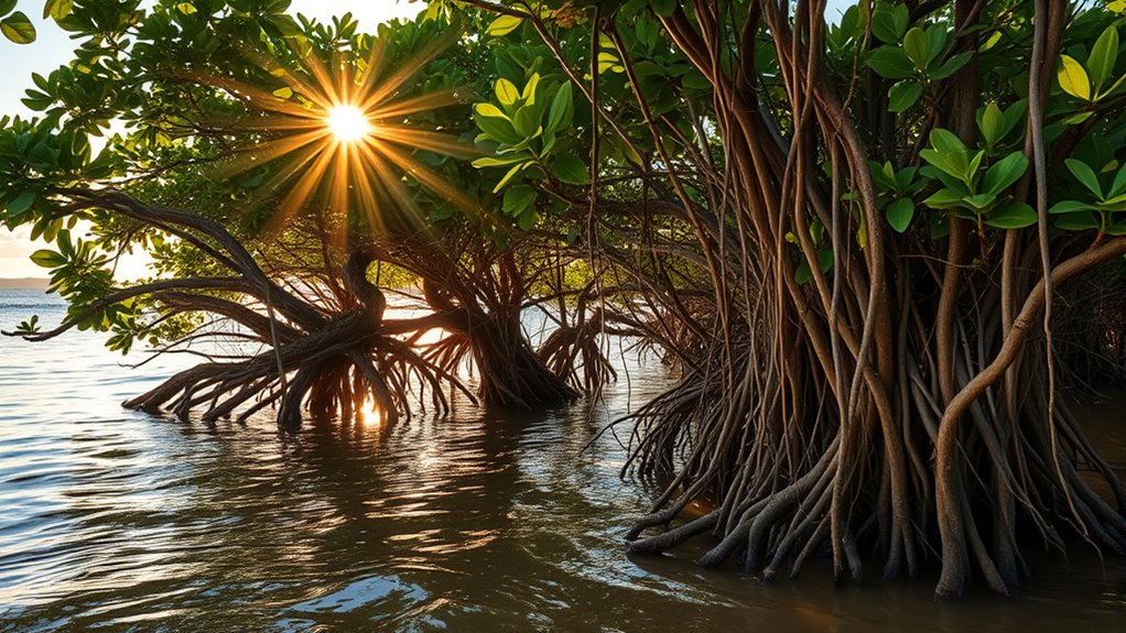 mangroves nurseries carbon sinks