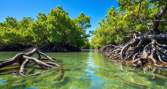mangroves safeguard coastal shores