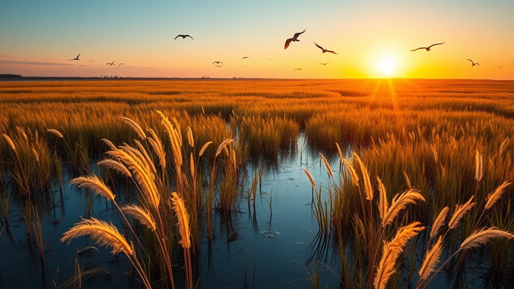 marshes support fisheries biodiversit