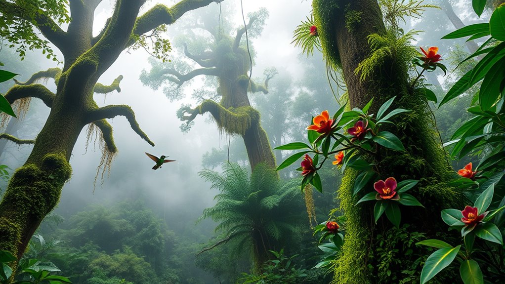 moisture adapted plant and animal survival