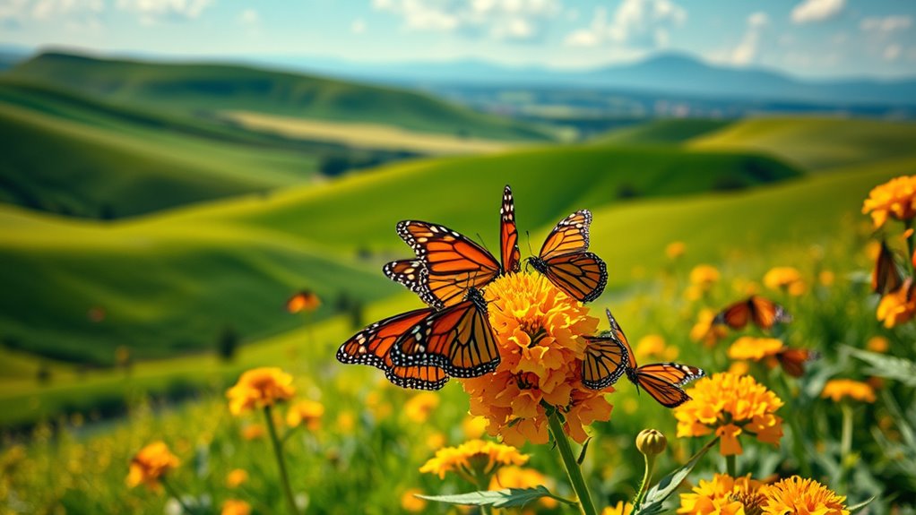 monarch migration and habitat adaptation