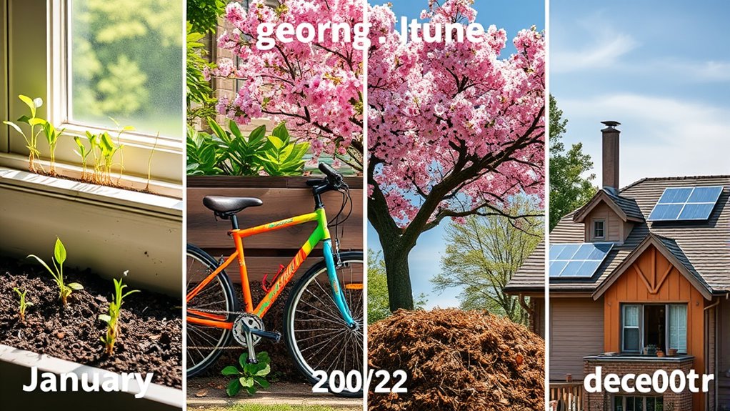 monthly eco friendly challenges