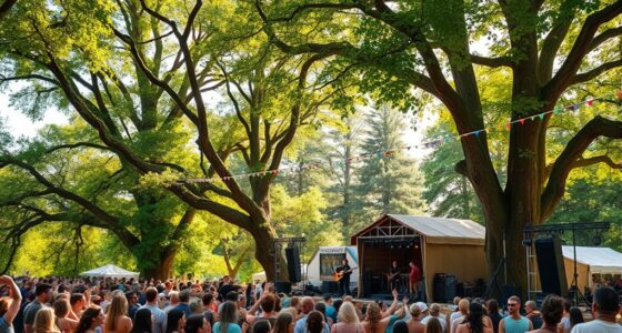 music festival planted forest