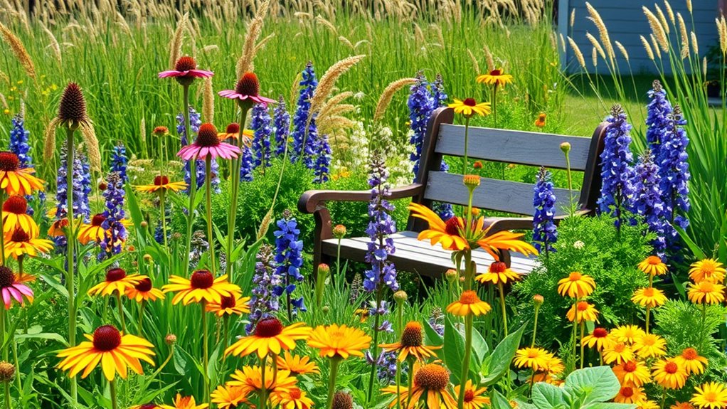 native plants save money and support biodiversity