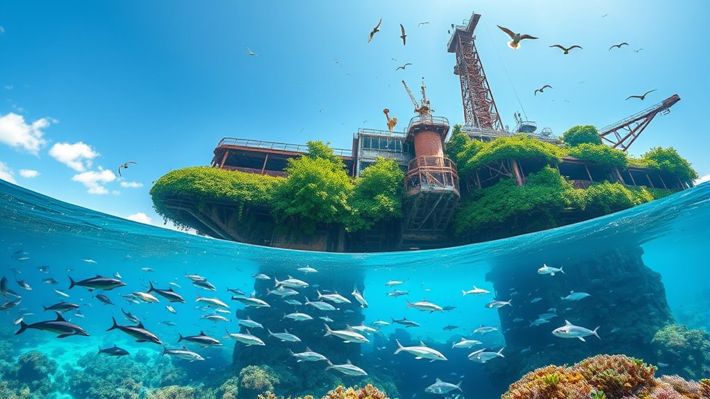 oil platforms boost marine biodiversity