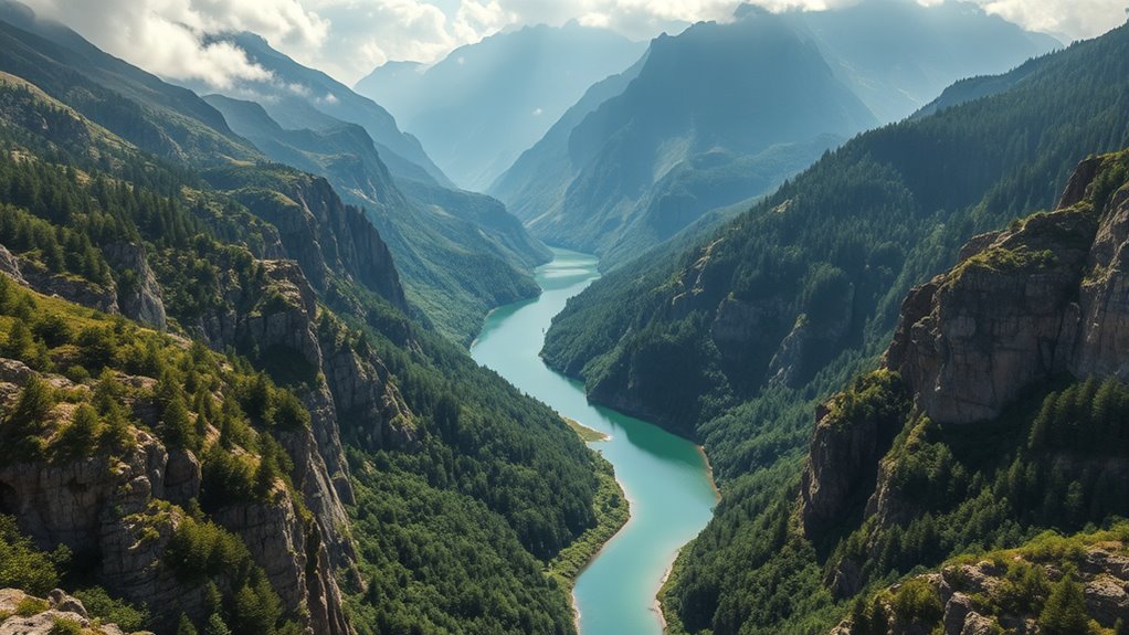 physical barriers drive speciation