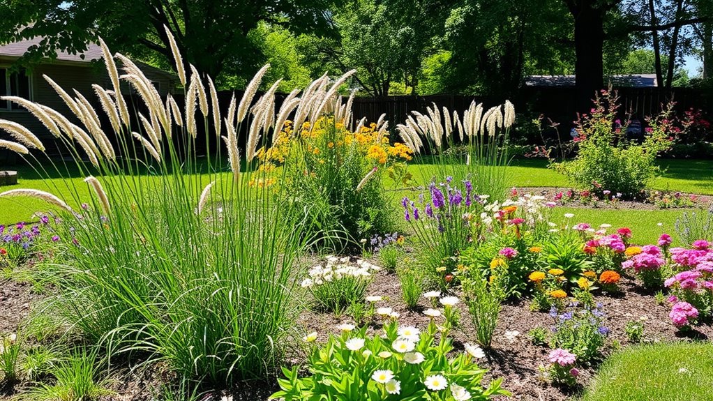 prepare lawn for native plants