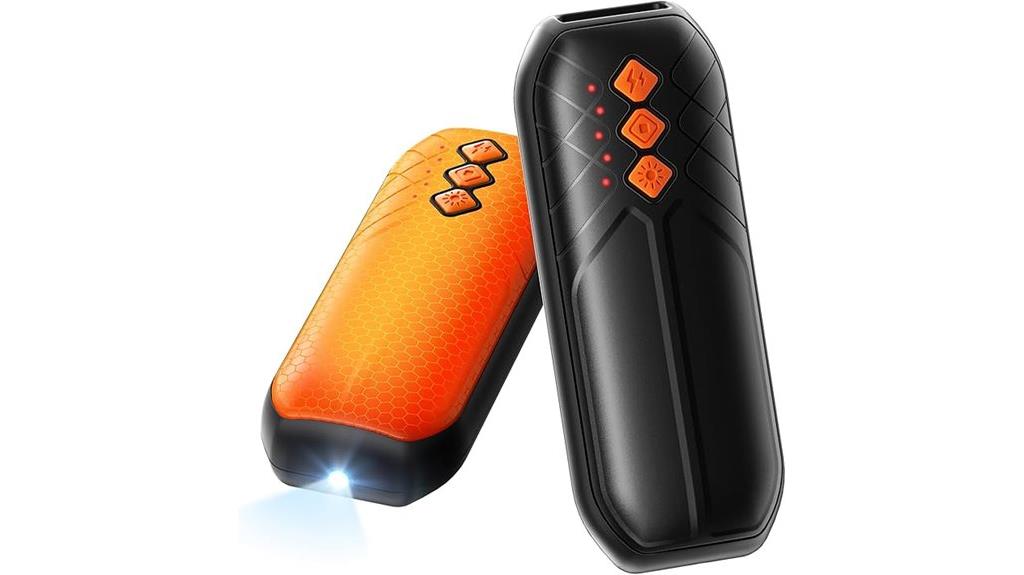 rechargeable hand warmers with led