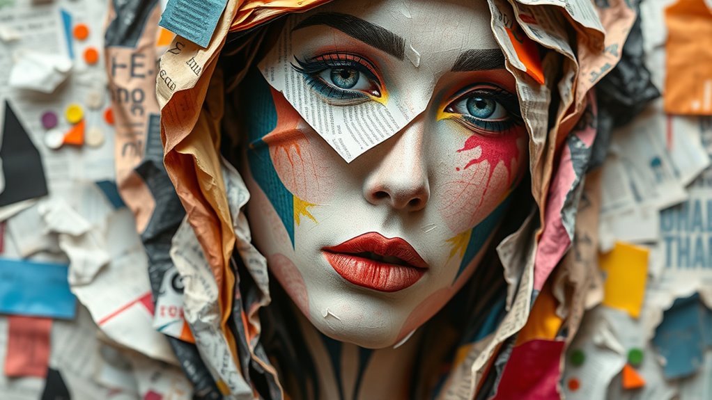 recycling tapes into portraits