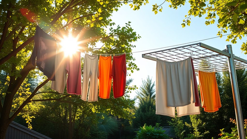 reduce energy air dry clothes