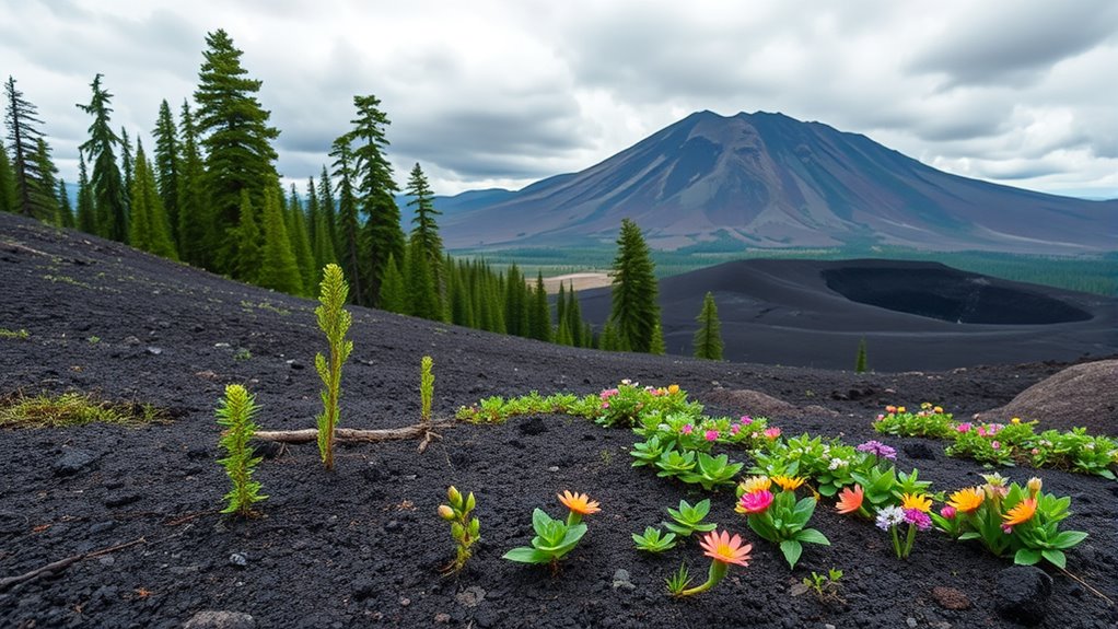 reforestation after mount st helens