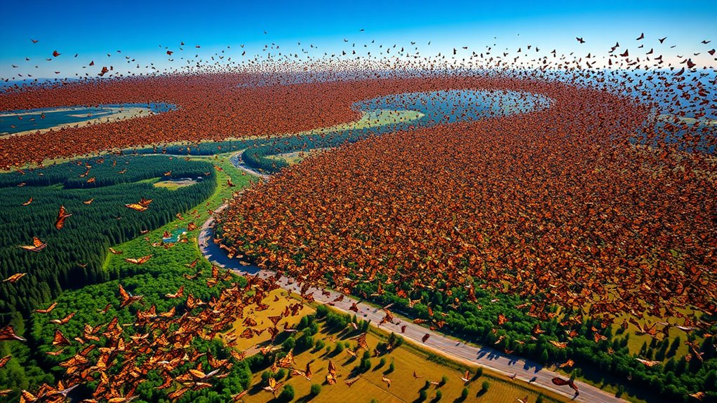 remarkable migratory navigation behaviors