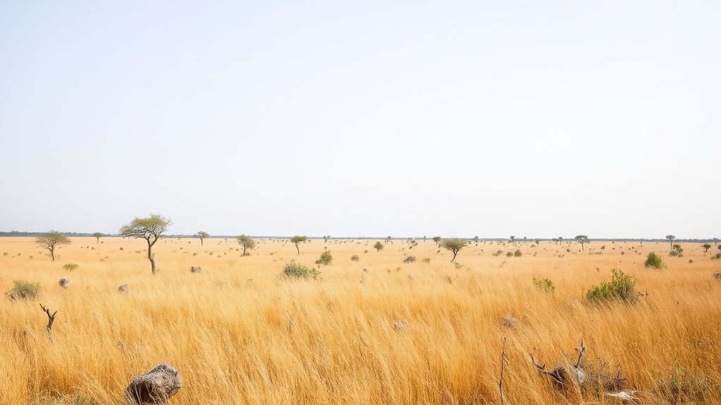 rich plant diversity in prairies