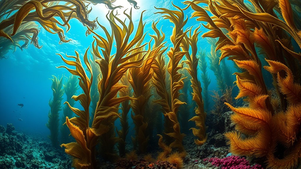 rising temperatures threaten kelp