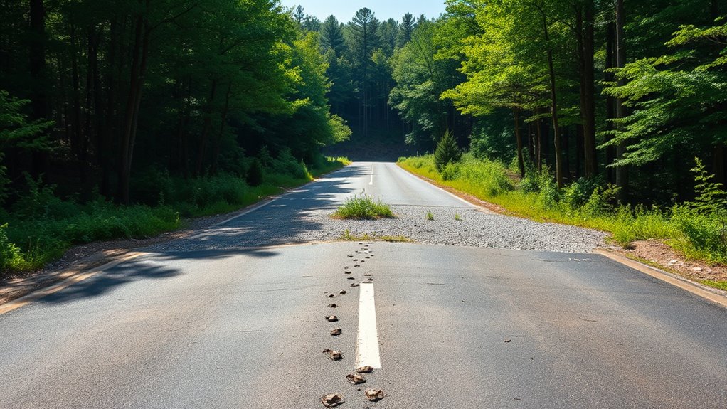 roads disrupt wildlife movement