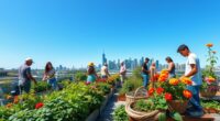 rooftop garden nourishing community