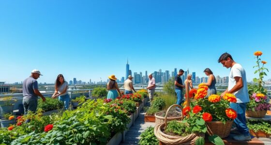 rooftop garden nourishing community