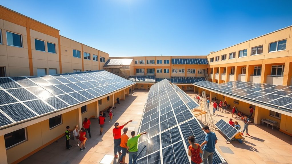 school led sustainability influence