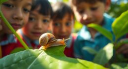 schoolchildren saved snail
