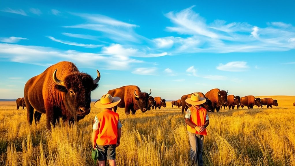 scouts restoring bison populations