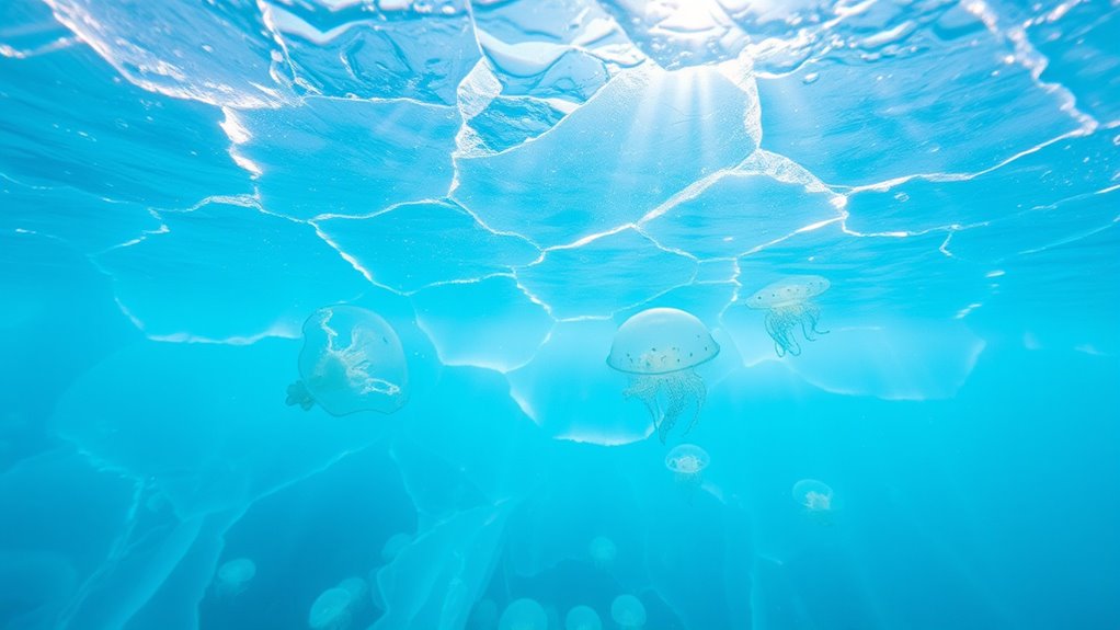 sea ice regulates arctic climate