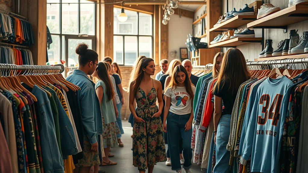 second hand fashion promotes sustainability