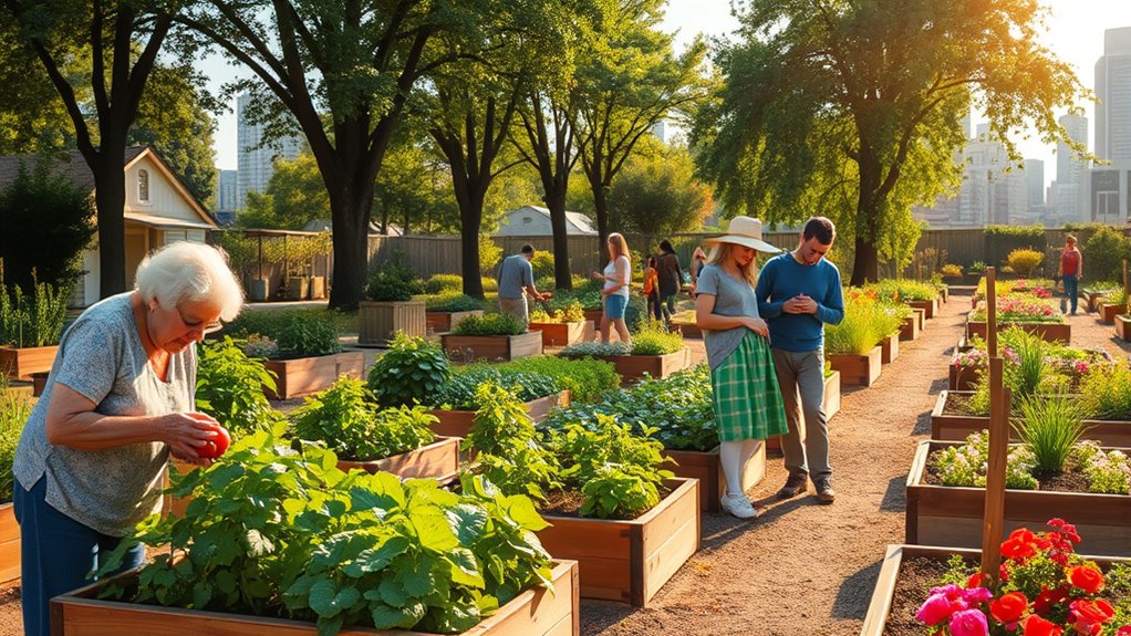 selecting safe garden space