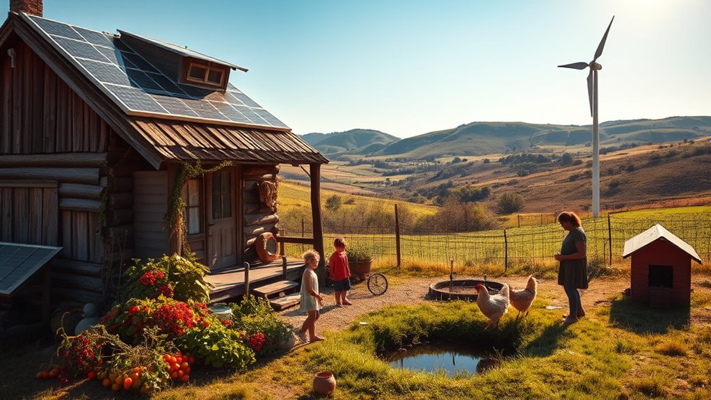 self sufficient rural living