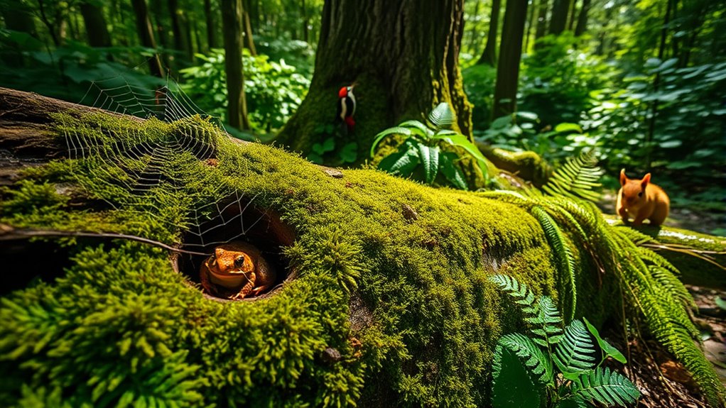 sharing habitats through resource division