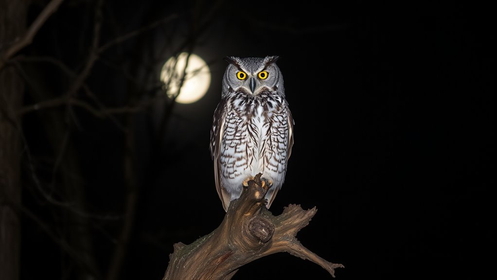 silent precise nocturnal predator