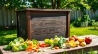 simple food waste composting