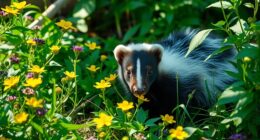 skunks as natural pest controllers
