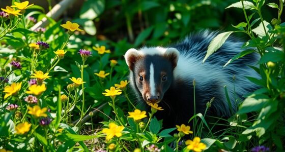 skunks as natural pest controllers