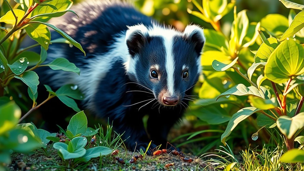 skunks promote eco friendly pest control