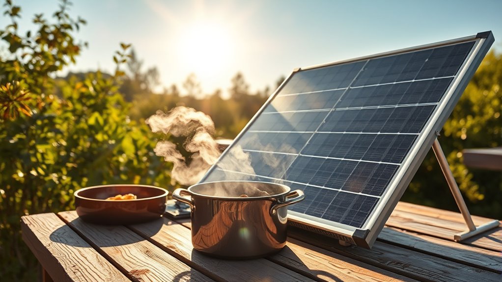 solar cookers reduce emissions