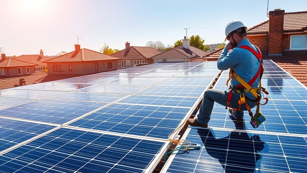 solar panel installation steps