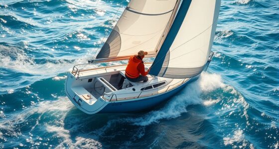 solo sailor cleans ocean