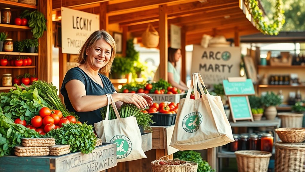 support local sustainable choices