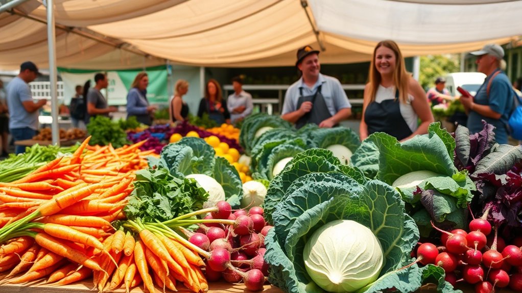 support local sustainable eating